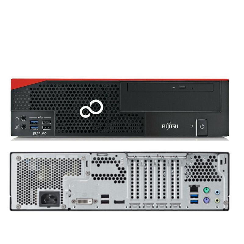 Computer Refurbished Fujitsu Esprimo D556 SFF, Intel Core i3-6100