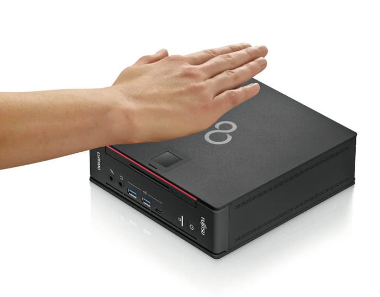 Used Fujitsu Esprimo Q958 Mini PC Computer, Intel Core i5-8400