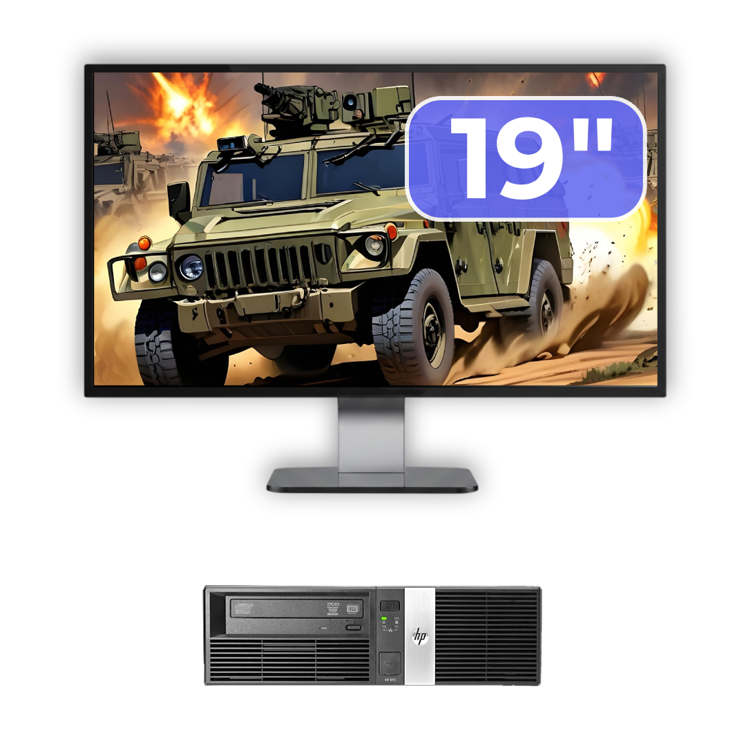 Tweedehands computerpakket HP Retail System RP5810 SFF, Intel Core i5 ...